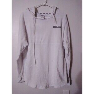 Pink Victoria Secret Women's Hoodie Size Medium